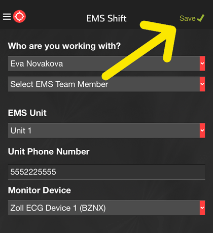 EMS-shift-screen-edits-save-button