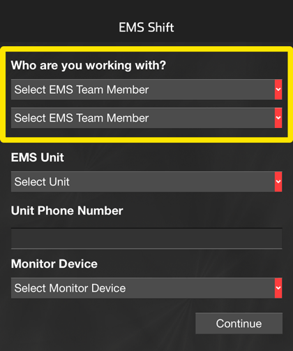 EMS-shift-team-members