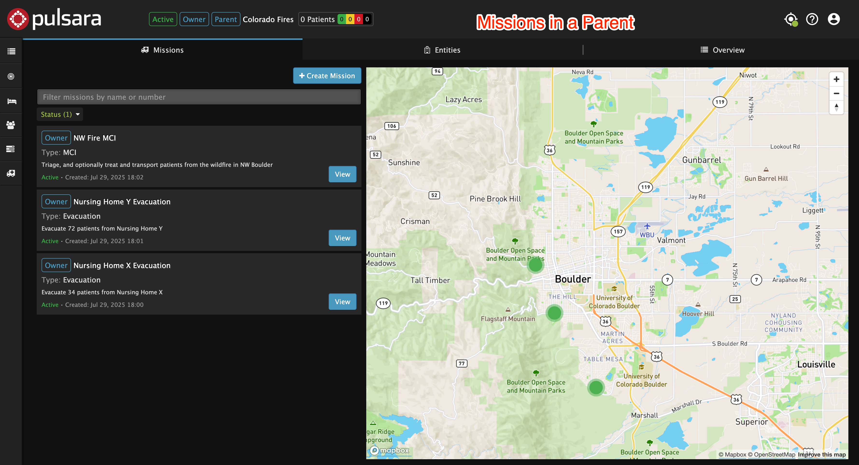 missions in a parent